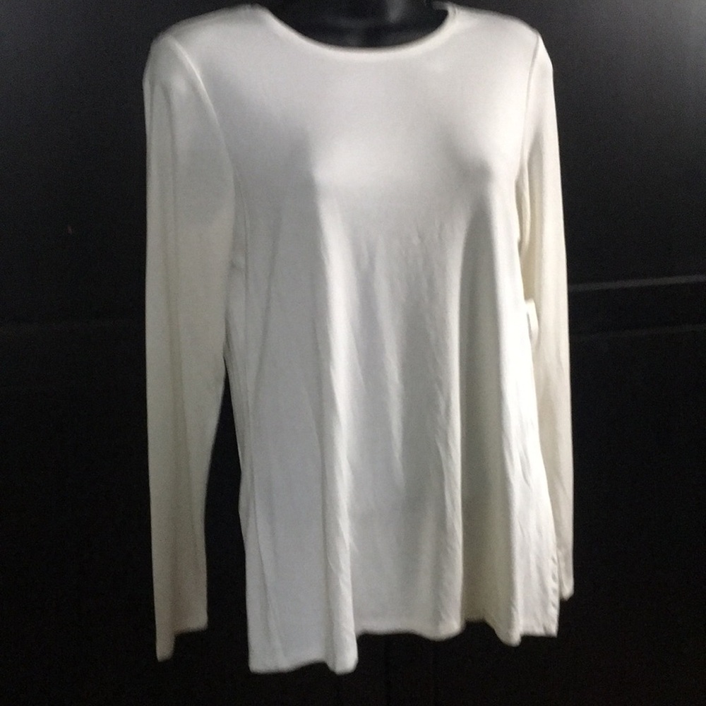 Long sleeve knit tee